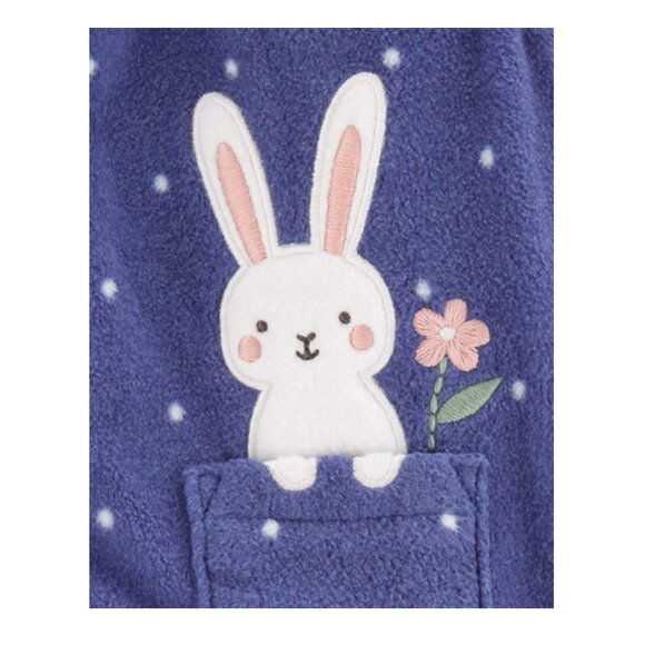 NWT Baby 3-Piece Bunny Fleece Little Vest Set - Picture 2 of 12